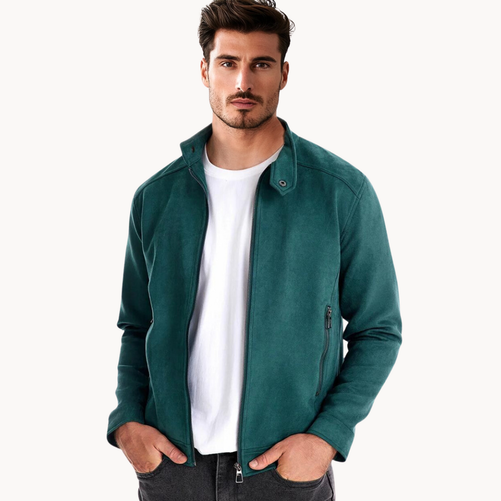 Men's Suede Jacket | Bonifacio