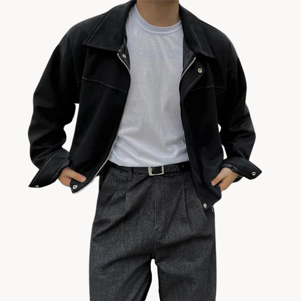 Men's Zip-Front Jacket | Draymoor