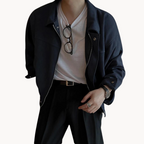 Men's Zip-Front Jacket | Draymoor