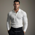 Men's Open-Collar Polo Shirt | Tavish