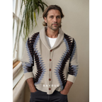 Men's Jacquard Cardigan | Tadeusz
