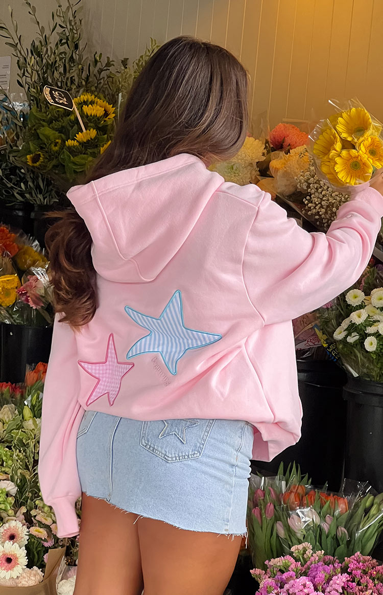 Sweat à capuche oversize avec écusson étoile pour femme | Probus