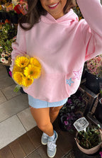 Sweat à capuche oversize avec écusson étoile pour femme | Probus