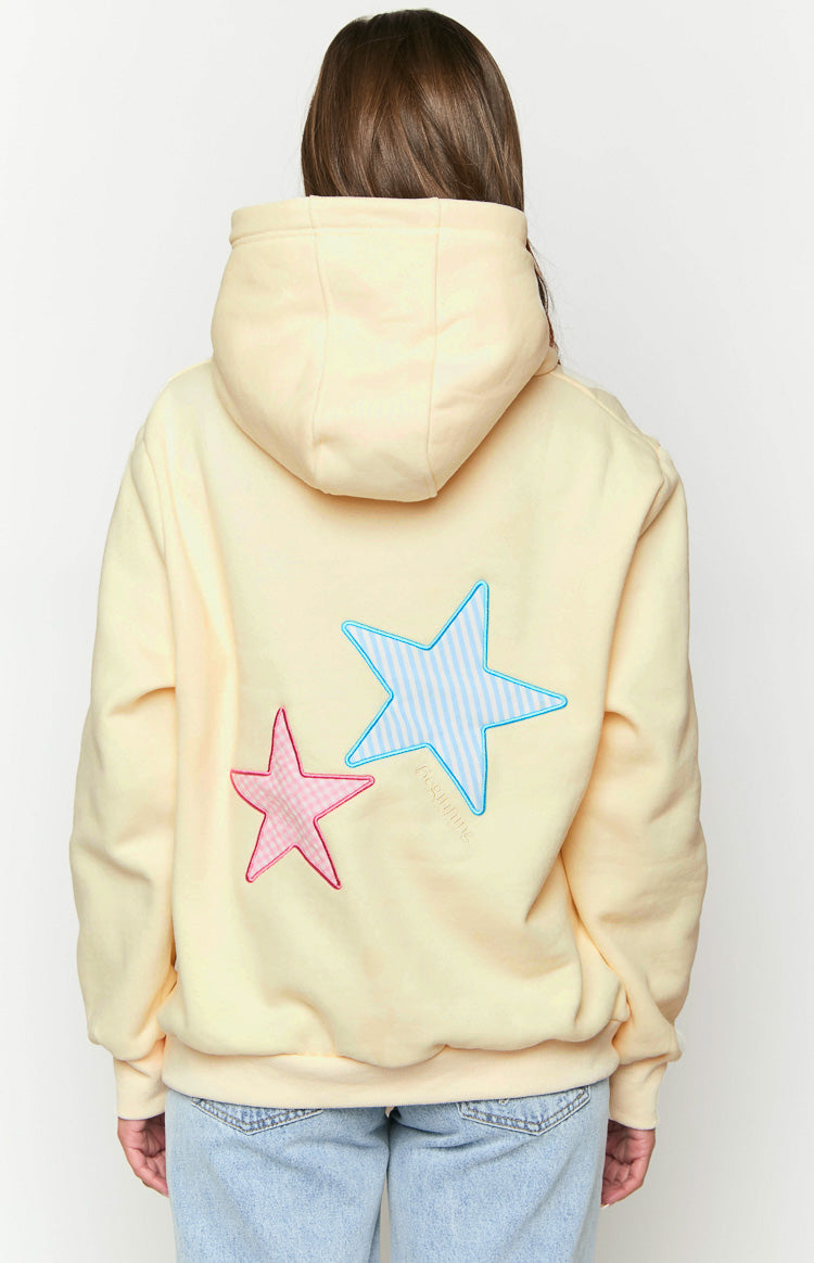 Sweat à capuche oversize avec écusson étoile pour femme | Probus