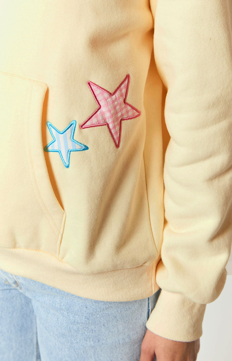 Sweat à capuche oversize avec écusson étoile pour femme | Probus