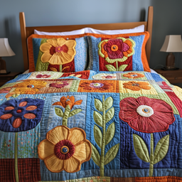 Bloom Comfort 3-Piece Bedding Set