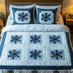 Blue Frost 3-Piece Bedding Set