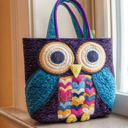 Blue Feather Tote Bag