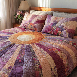 Blush Aurora 3-Piece Bedding Set