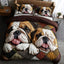 Bulldog Snuggle 3-Piece Bedding Set