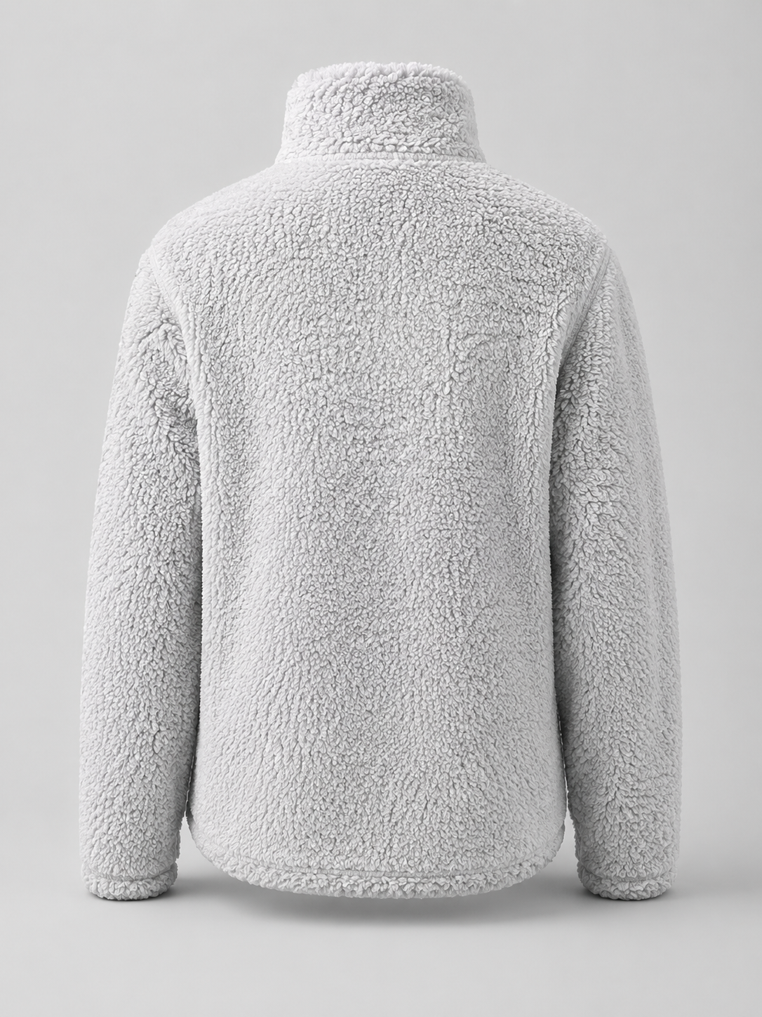 Women's fuzzy high neck jumper
