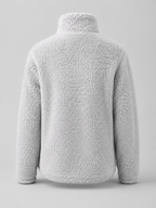 Women's fuzzy high neck jumper