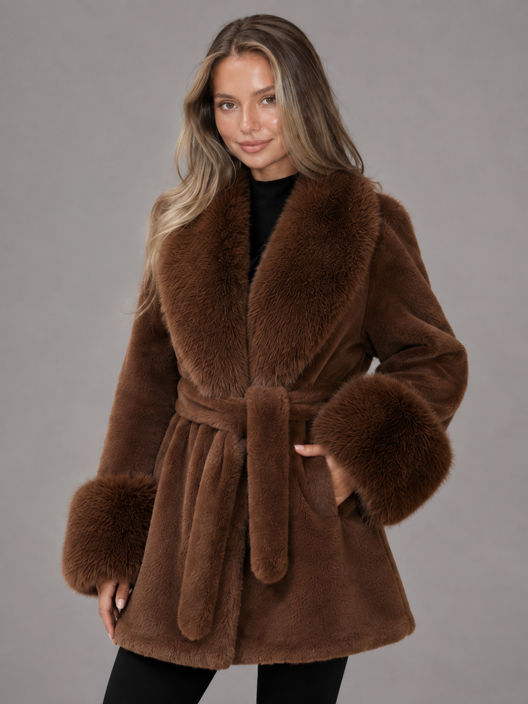 Brown