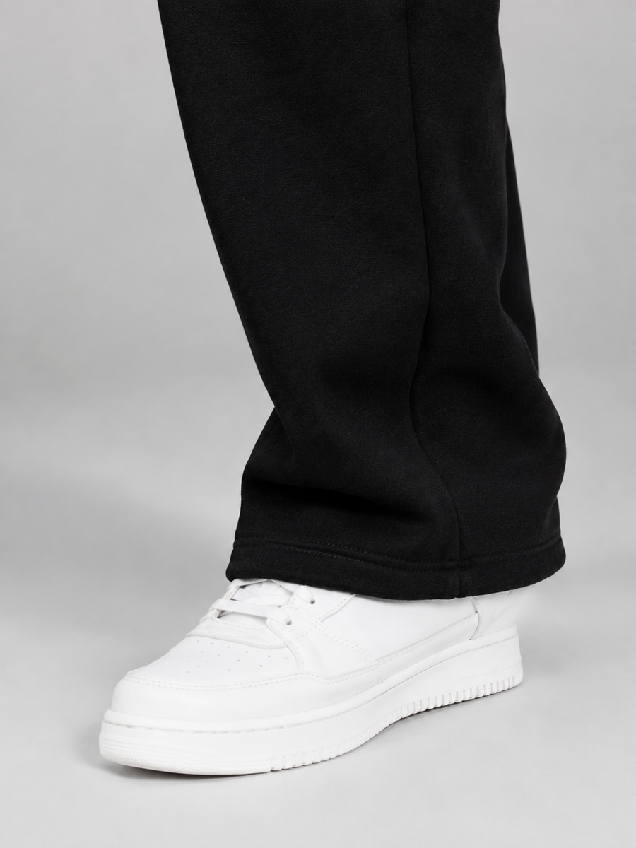 Men's relaxed fit straight leg drawstring joggers