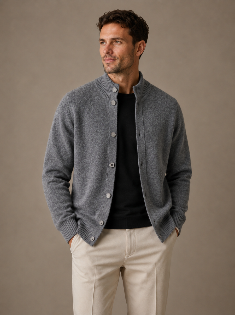 Men's Cashmere Cardigan | Cade