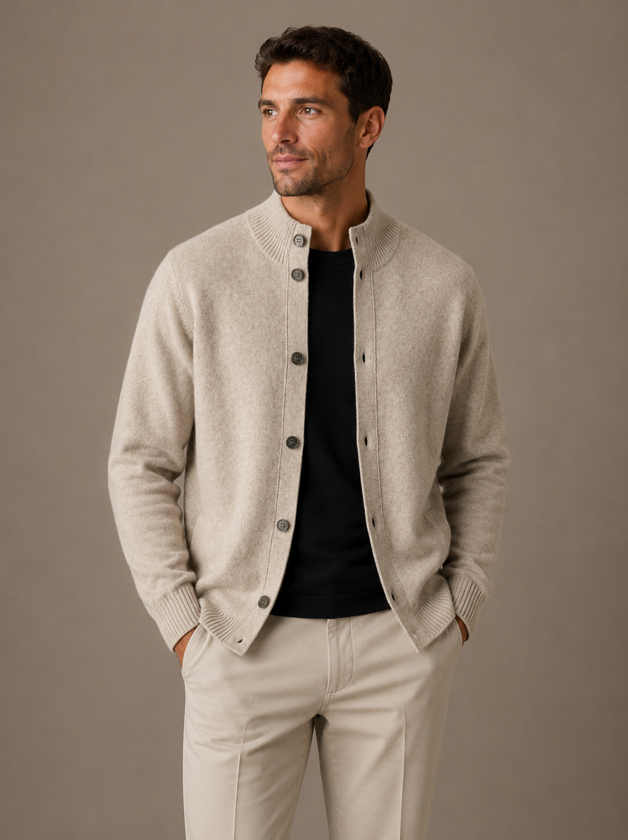 Men's Cashmere Cardigan | Cade