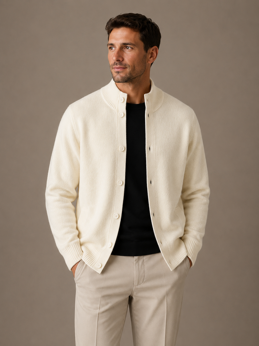 Men's Cashmere Cardigan | Cade