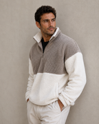 Men's Half-Zip Knit Jumper | Teodor