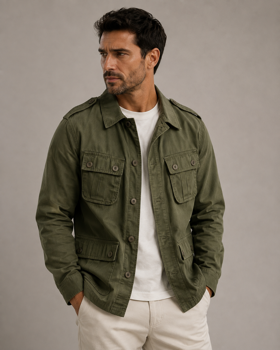 Men's Utility Jacket | Foxglen