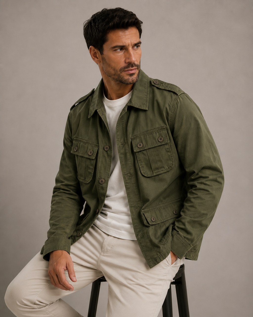 Men's Utility Jacket | Foxglen