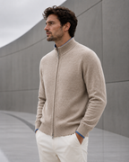 Men's Merino Wool Zip Jumper | Kingston