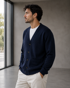 Men's Button-Front Cardigan | Bayrue