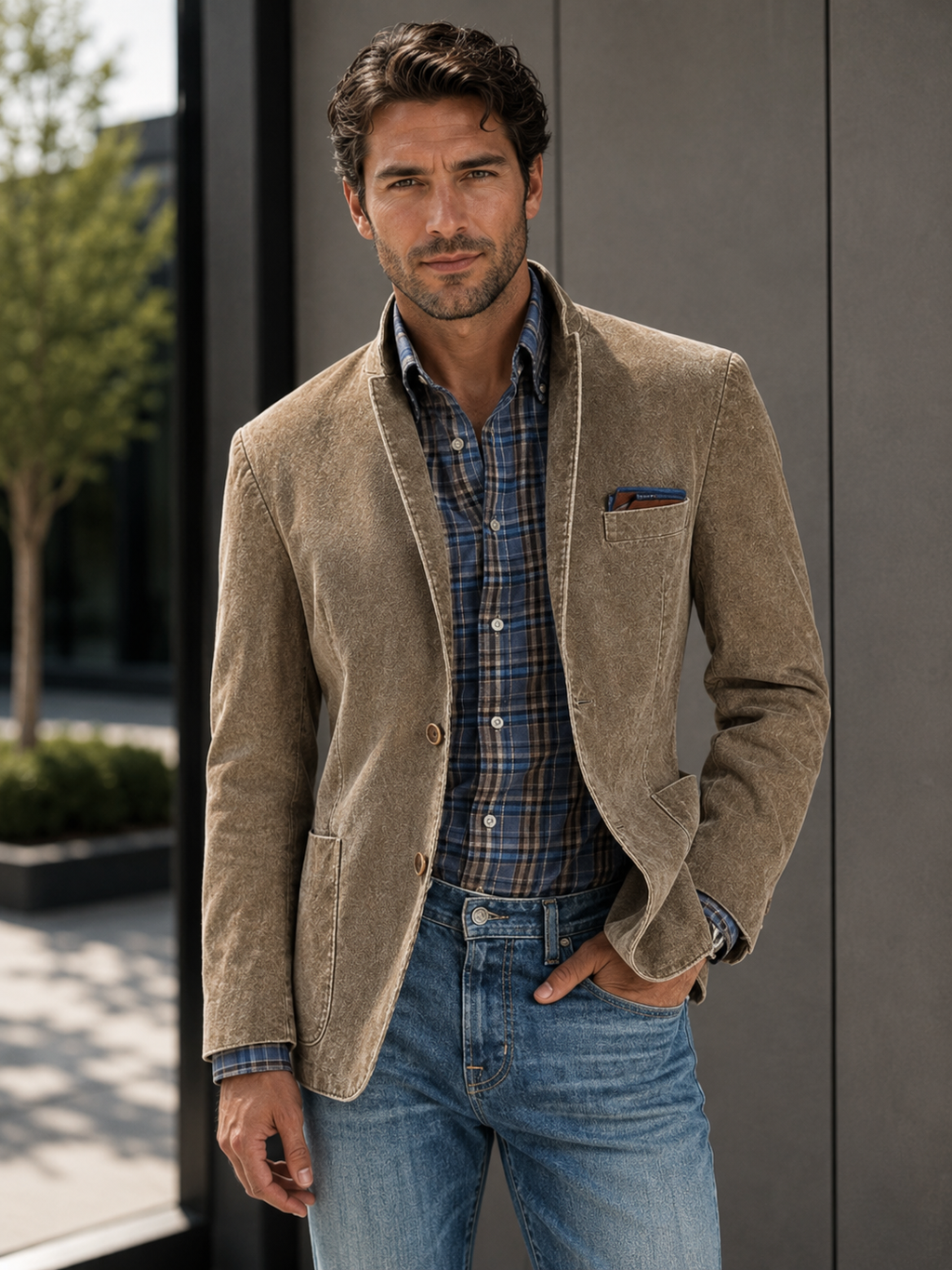 Men's Tailored Blazer | Elegance