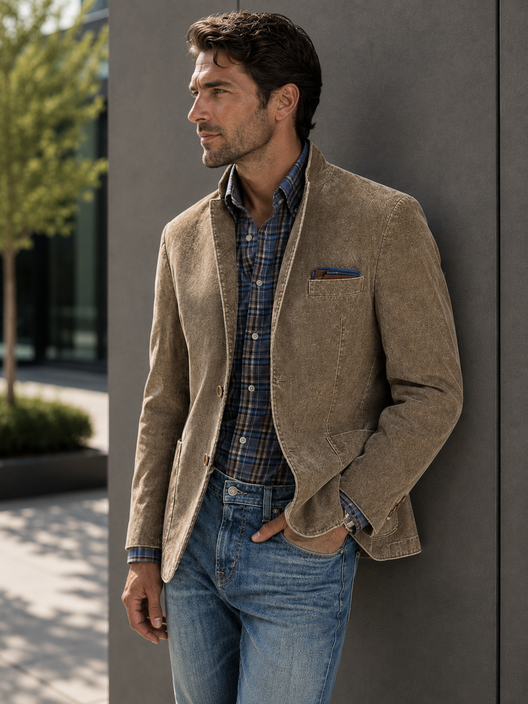 Men's Tailored Blazer | Elegance