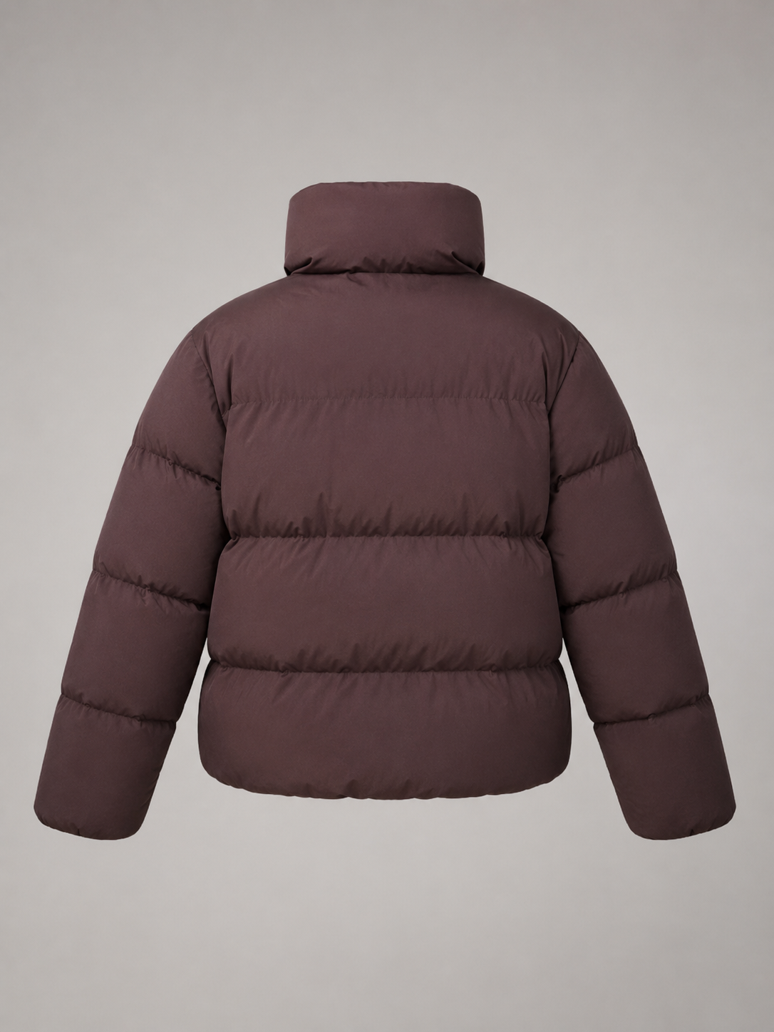 Women's belted puffer jacket