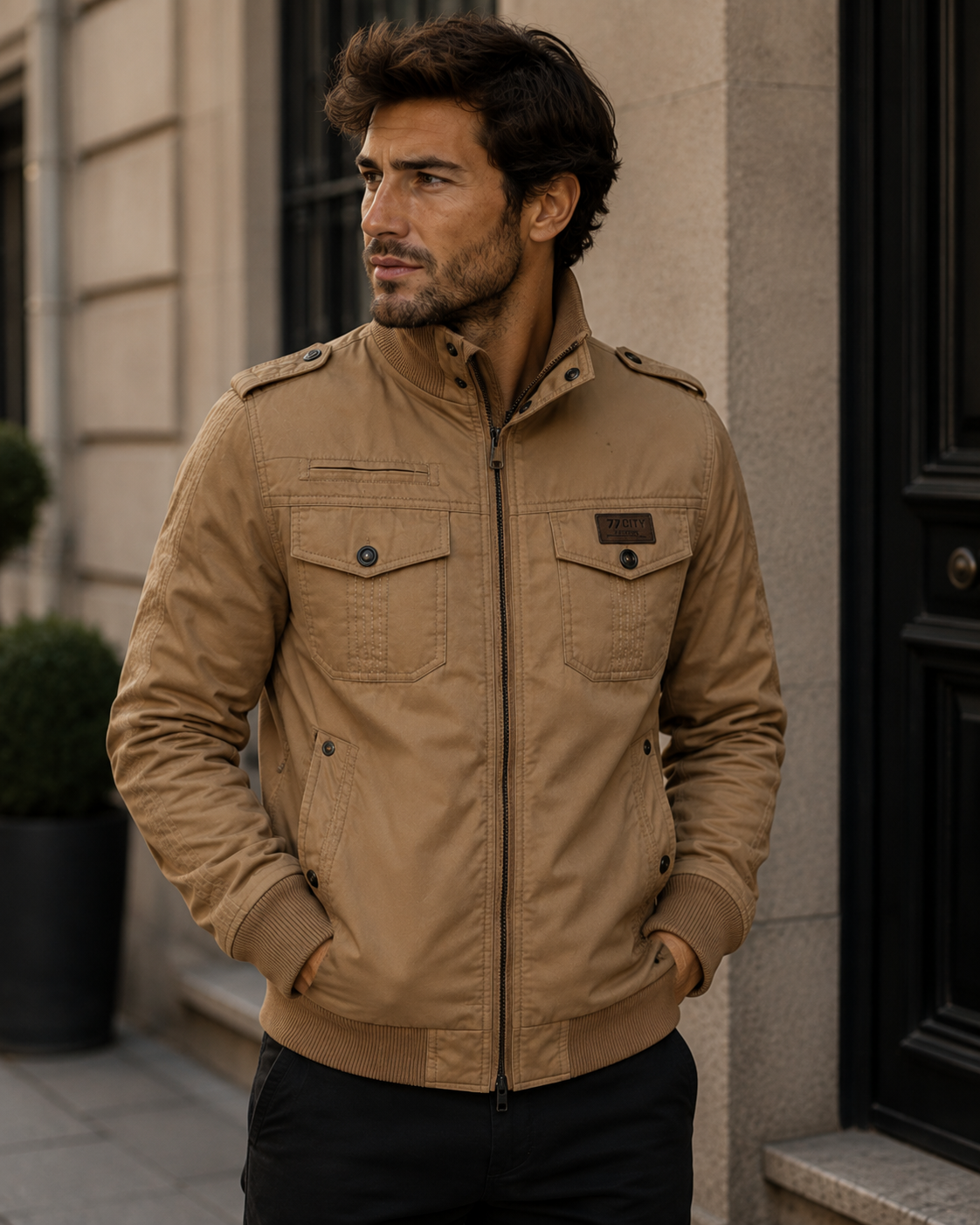 Men's Cargo Jacket | Explorer