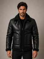 Men's Leather Jacket | Shearling
