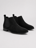 Men's suede slip-on Chelsea boots