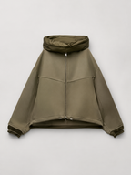 Women's hooded padded jacket