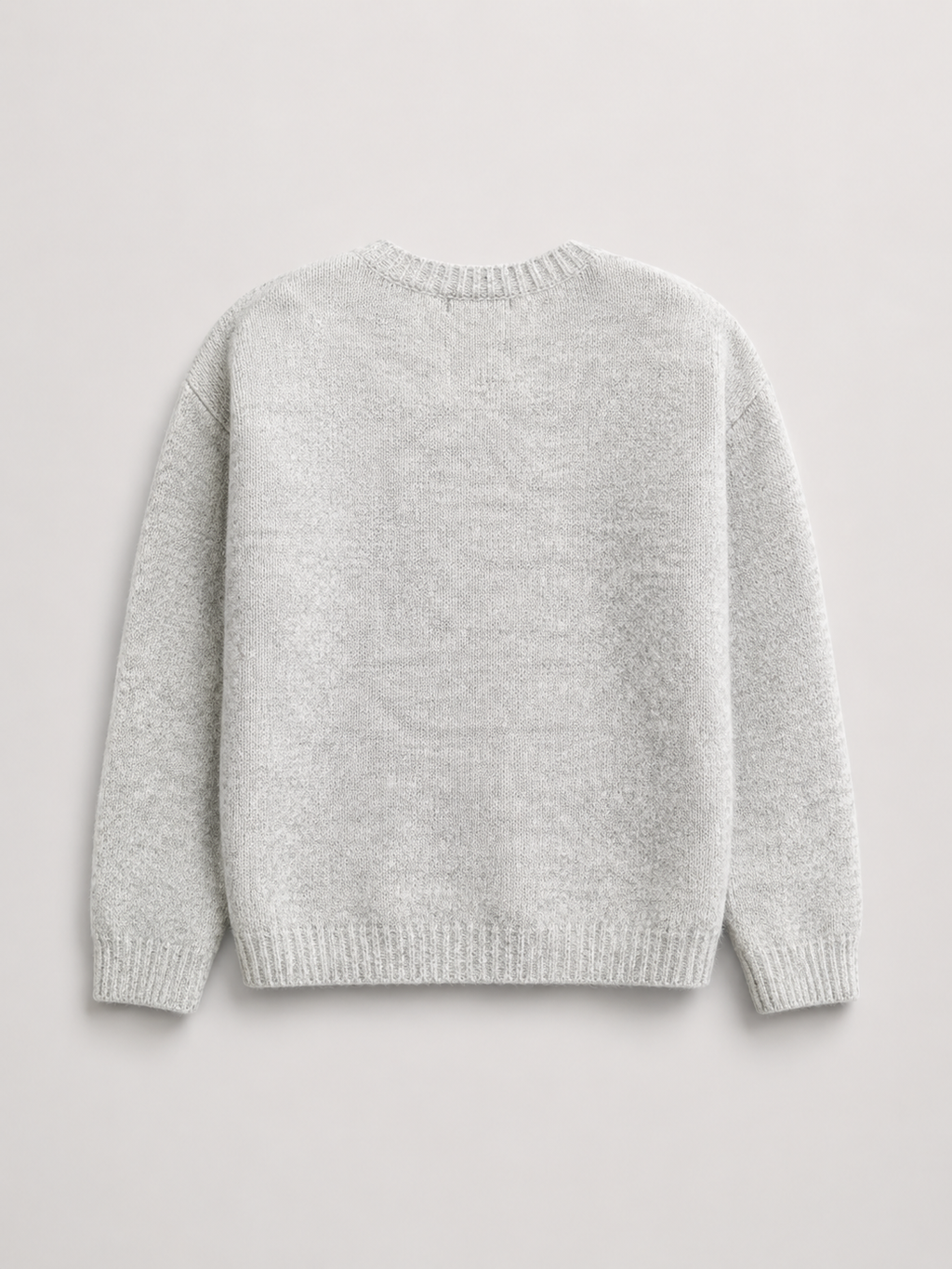 Women's button-up cardigan in a plush brushed knit