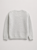 Women's button-up cardigan in a plush brushed knit