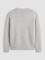 Women's fluffy knit jumper