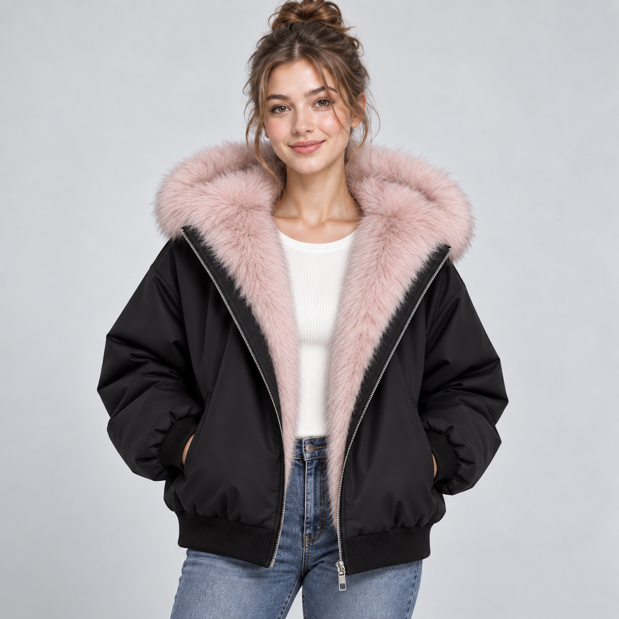 Pale Pinkish Grey