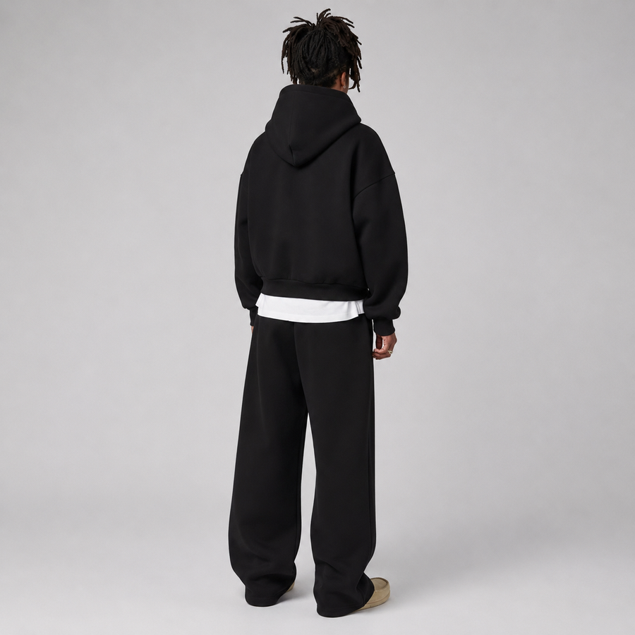 Men's regular fit hoodie and joggers tracksuit set