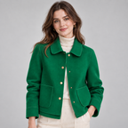 Women's single-breasted tailored blazer