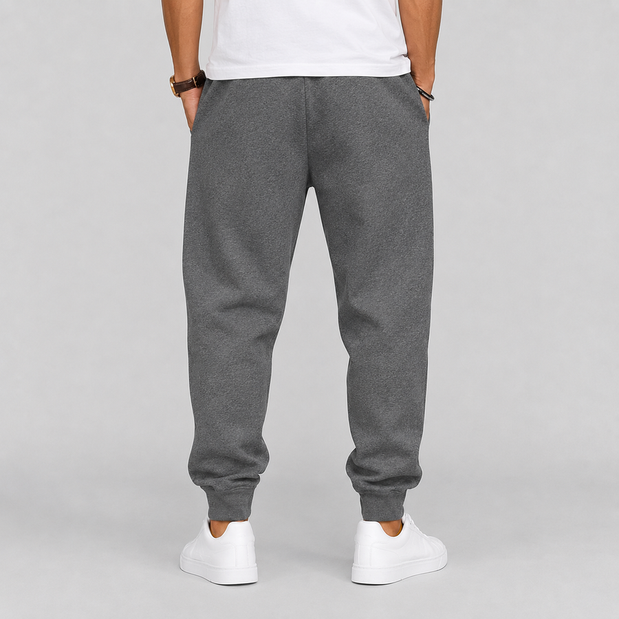 Men's regular fit stretch knit joggers
