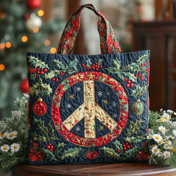 Christmas Peace Tote Bag