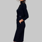 Women’s Structured Sheath Midi Dress - Parker and Grant