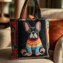 Color Pop Pup Tote Bag