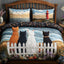 Cozy Cat Crew 3-Piece Bedding Set
