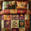 Cozy Floral Autumn 3-Piece Bedding Set