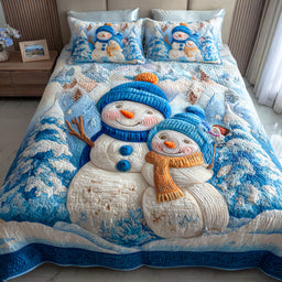 Cozy Snow Harmony 3-Piece Bedding Set