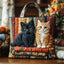 Cozy Whiskers Tote Bag