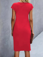 Women’s Cotton Midi Dress - Parker and Grant