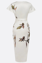 Women’s Wrap Midi Summer Dress - Parker and Grant