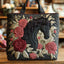 Crimson Rose Stallion Tote Bag